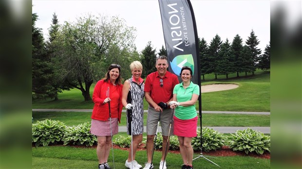 Succès pour la 1re édition du tournoi de golf de l'école Vision Beauce