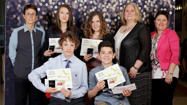 L'école Jésus-Marie de Beauceville honore ses élèves méritants