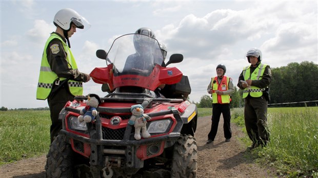 Collaboration de la SQ et de la FQCQ pour accroître la sécurité des quadistes