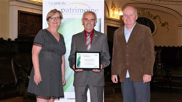 Le maire de Saint-Alfred honoré lors de la journée Célébration patrimoine