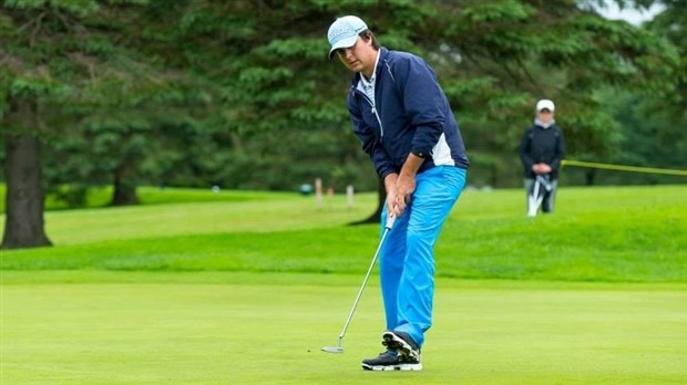 Le golfeur Max Gilbert termine quatrième au Tournoi des maîtres Valeurs mobilières Desjardins