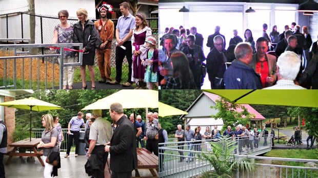 Plusieurs nouvelles installations inaugurées au Village Aventuria de Saint-Jules