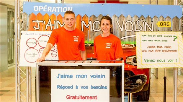 L'opération « J'aime mon voisin » de retour à St-Georges du 9 au 14 juillet prochains