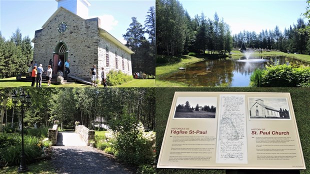 Les nouveautés au jardin Harbottle et à l'église Saint-Paul de Cumberland en vidéo