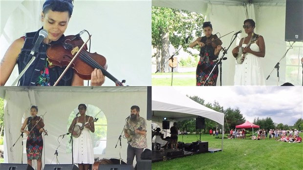 Notre vidéaste junior Pascal Goyette présente le spectacle de Leyla McCalla sur l'Île Pozer