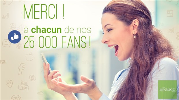 25 000 fois merci !