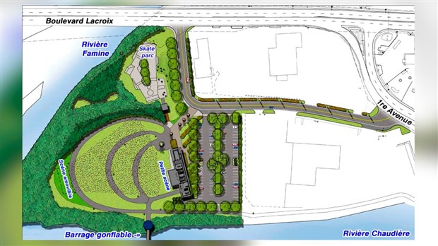 Le nom du prochain parc près du barrage gonflable connu à la rentrée