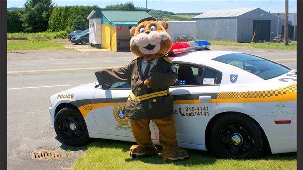 Un simulateur de conduite et autres activités lors de la Journée sécurité routière 