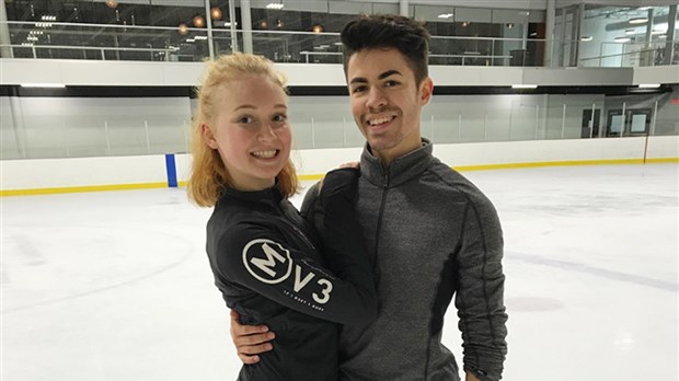 Patinage artistique : une nouvelle partenaire pour Édouard Tremblay