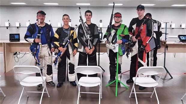 Un Mariverain obtient trois médailles au Championnat canadien de tir