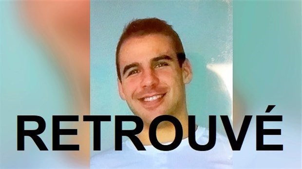 Anthony Cliche a été retrouvé et conduit au centre hospitalier