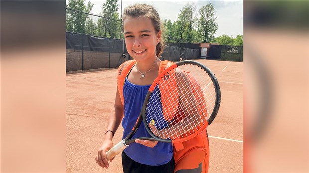 Alizée Poulin se démarque dans la catégorie 12 ans de l’Open de Laval 