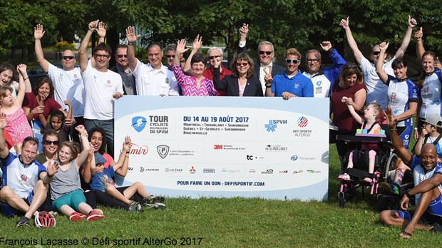 Le Tour cycliste du SPVM s'arrêtera sur l'île Ronde de Beauceville