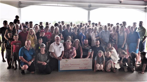 Tournoi de golf Claude Grondin : 1 500 $ pour le Groupe Espérance et Cancer
