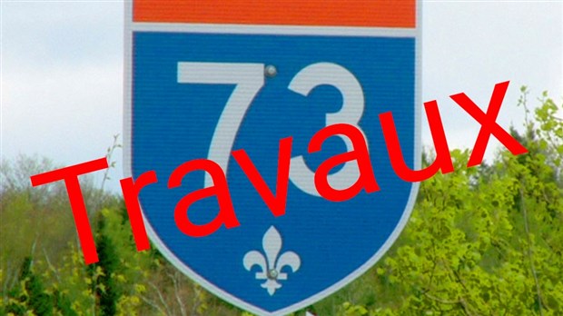 Travaux d’asphaltage sur l’autoroute 73 d’une durée d’environ 20 jours 