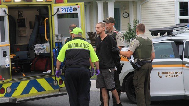 Comparution de l'homme arrêté après la vaste opération policière
