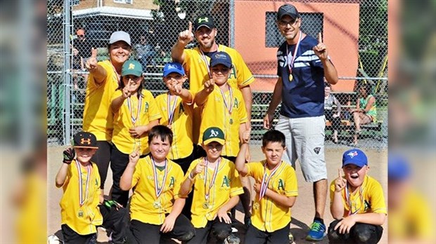 Baseball : l'équipe Atome de St-Martin grande gagnante des séries de fin de saison
