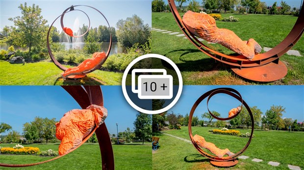 Une sculpture de Beauce Art vandalisée en fin de semaine sur l'île Pozer