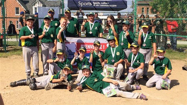Baseball : les A's de Saint-Martin remportent le bronze au championnat provincial de la LBCRQ