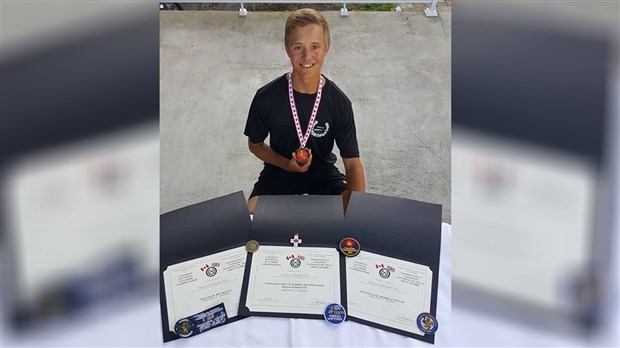 Un Mariverain de 15 ans représentera le Canada en Angleterre lors d'une compétition de tir