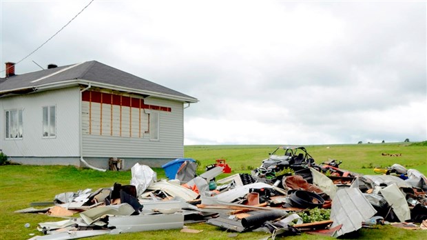 Les sinistrés de la tornade de St-Joseph admissibles à une aide gouvernementale