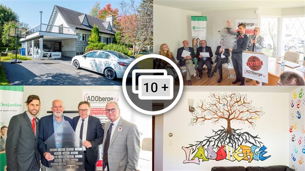 Inauguration officielle de l'ADOberge de St-Georges pour les jeunes en difficulté
