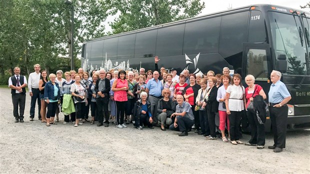 Une cinquantaine d'aînés en voyage touristique grâce à la Ville de Beauceville