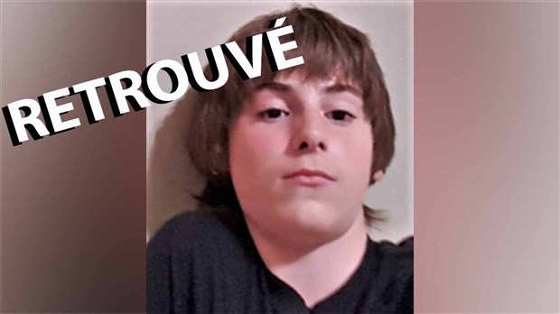 Fugue d'un adolescent à Lévis : le jeune homme retrouvé