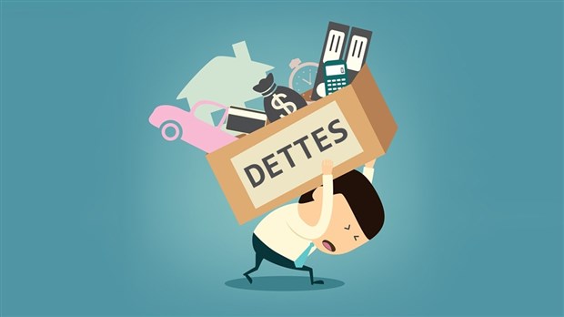 Plus de Canadiens quittent le monde du travail endettés