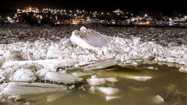 Beauceville atteint le seuil d'inondation mineure en fin d'après-midi 