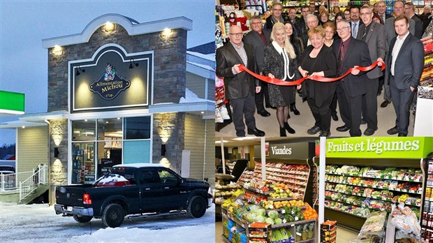 Fin des rénovations au Marché Richelieu Alimentation Michou de Saint-Bernard