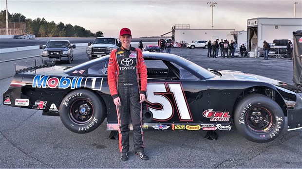 Première course de la saison pour le pilote Raphaël Lessard de St-Joseph