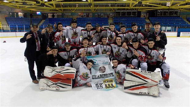 Les Élites Beauce-Appalaches triomphent au tournoi de Saint-Jean-sur-Richelieu
