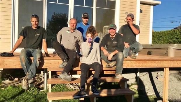 La quincaillerie BMR de St-Georges réalise le rêve d'une enfant