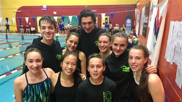 Excellent début de saison pour le Club de natation régional de Beauce