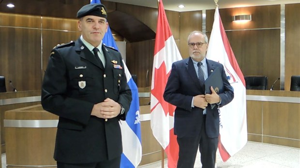 La Ville de Saint-Georges reçoit une mention élogieuse de l'armée
