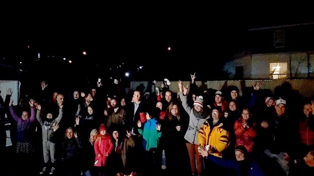Pascal Goyette nous présente des images de la Nuit des sans-abri