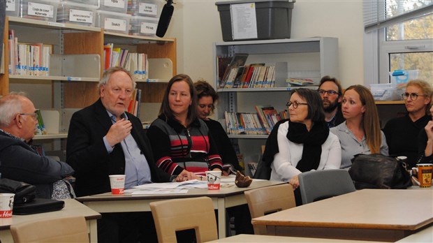 La commission scolaire de Beauce-Etchemin a reçu un grand spécialiste de l'éducation 