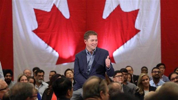Le chef du Parti conservateur, Andrew Scheer, sera en Beauce samedi 