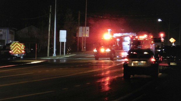Un incendie à Beauceville entraîne une évacuation