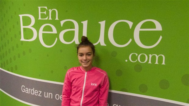 Alizée Poulin participe à un premier tournoi international