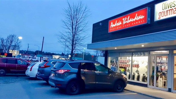 La boutique pour hommes Andréa Thibaudeau ferme ses portes 