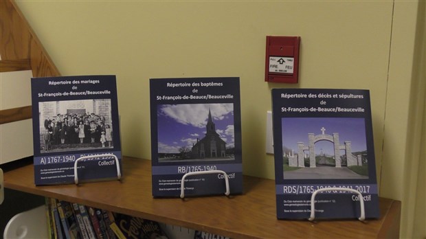 Normand DeLessard présente le lancement des répertoires de Beauceville