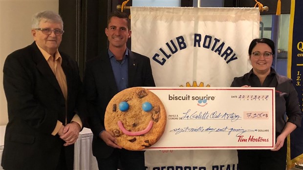  Tim Hortons finance le Club Rotary pour aider les enfants dans le besoin 