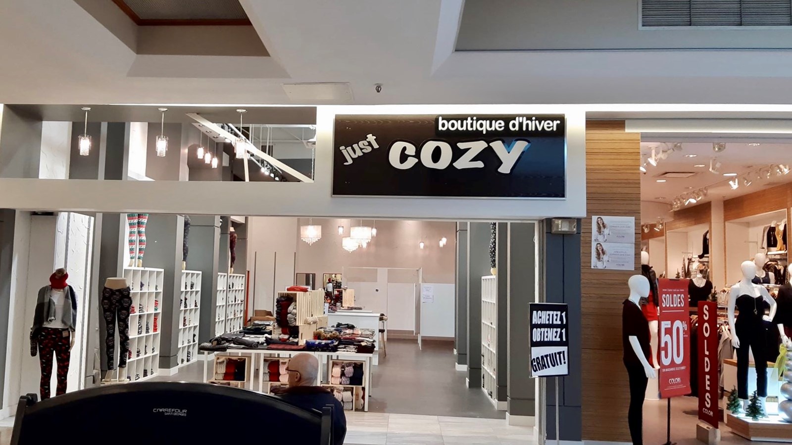 Une boutique Just Cozy ouvre ses portes au Carrefour St-Georges