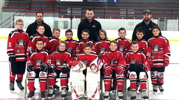 Les Castors de ProLac Atome BB champions à La Plaine