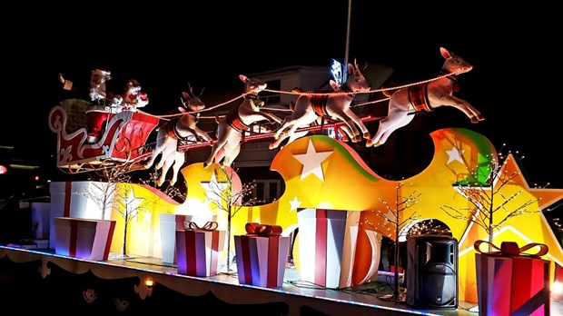 La parade du père Noël à Saint-Georges