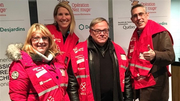 Opération Nez Rouge a pu compter sur l'implication de Luc Provençal
