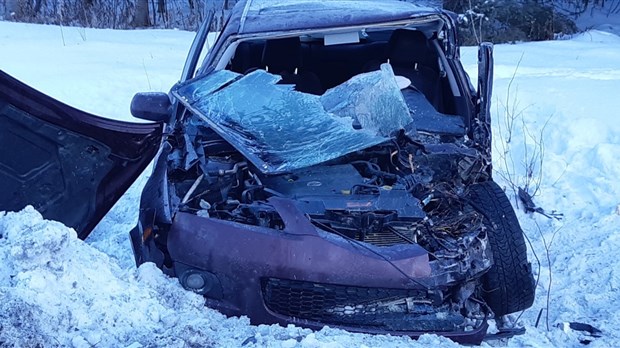 Accident à Beauceville : l'un des conducteurs est décédé