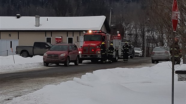Les pompiers cherchent la source d'une fuite de gaz à Beauceville